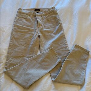 Stylish cream corduroy